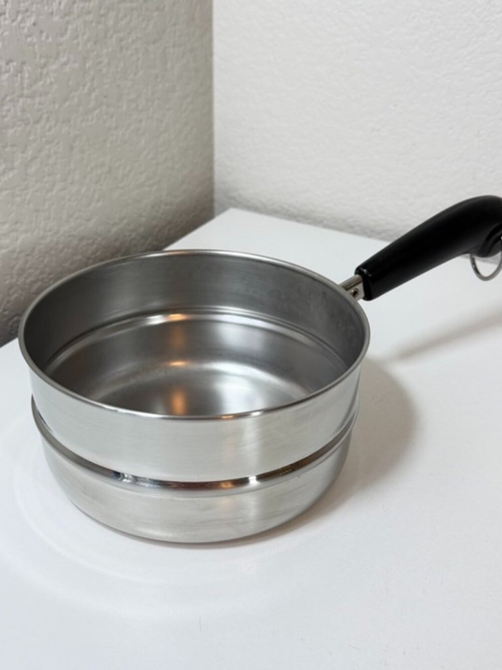 Revere Ware Double Boiler Insert for 2 & 3 Qt Saucepan Stainless Replacemnt Read